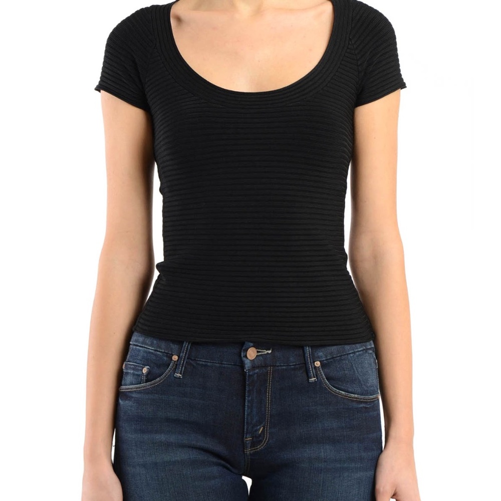 Alexander Wang Slim-Fit Ribbed T-Shirt